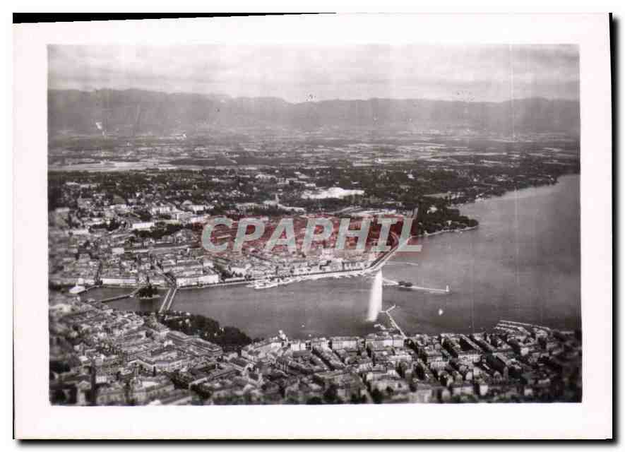 CPM Geneve et le Lac Leman vus de Saleve 
