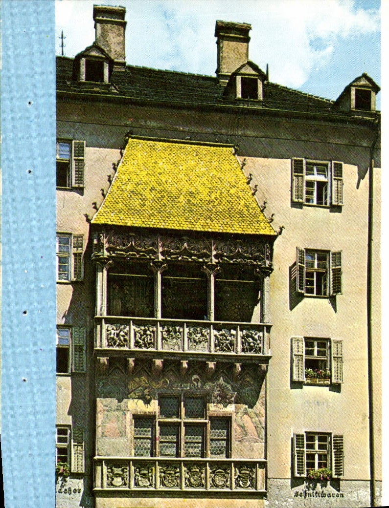 CPM Olympiastadt Innsbruck Tirol Goldenes Dachl 