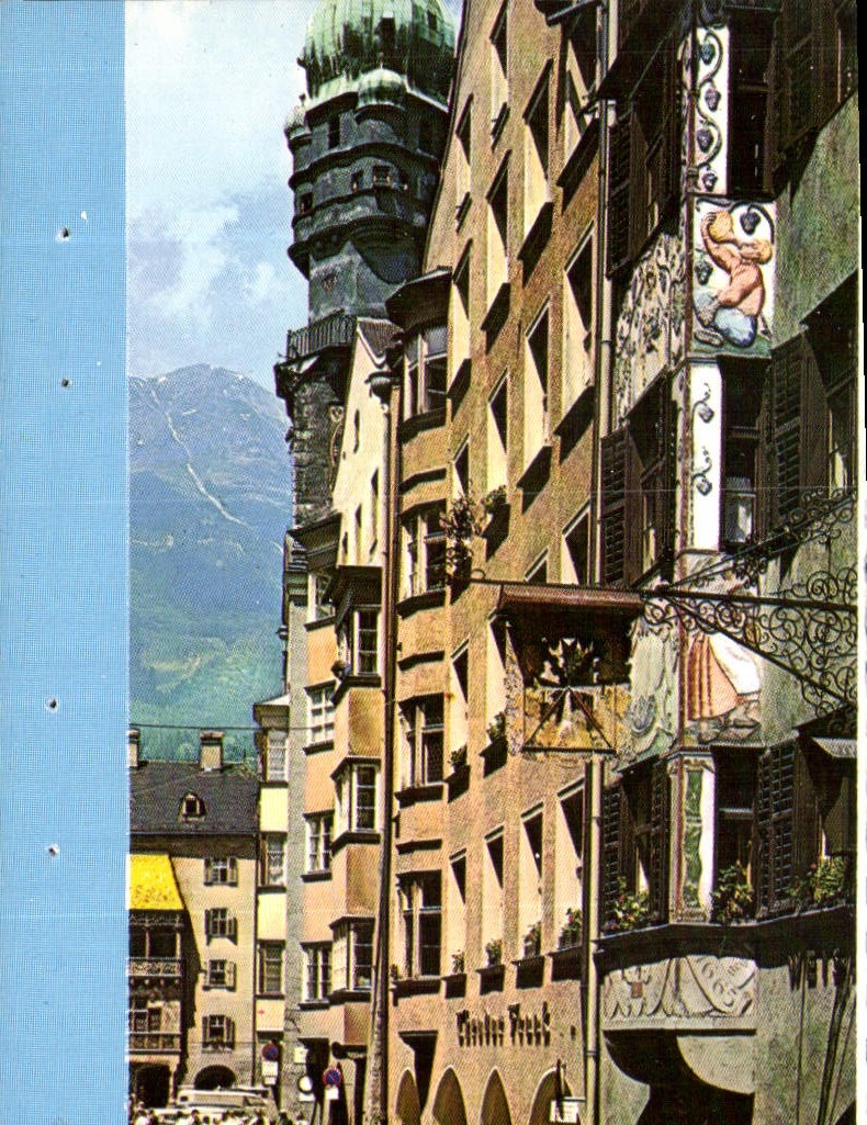 Altstadt Innsbruck — Stadtturm und Goldenes Dachl — CPAPHIL