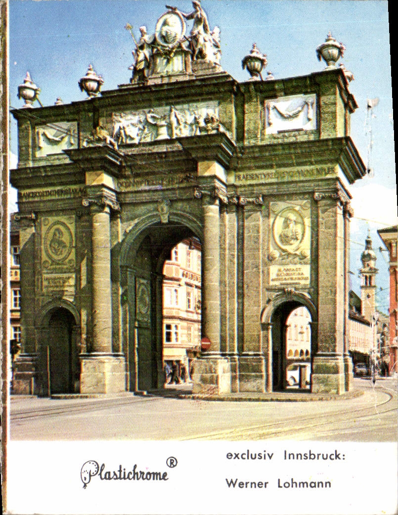 Triumphbogen Innsbruck — éditeur Werner Lohmann, série Plastichrome®