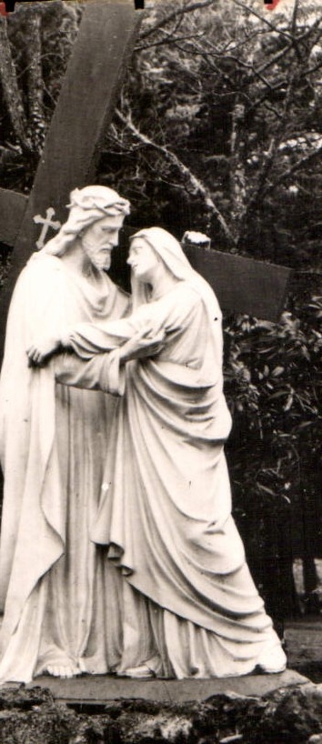 CPM Calvaire de Pontchateau  Station Jesus Rencontre sa Sainte Mere 