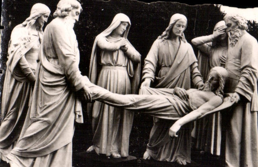 CPM Calvaire de Pontchateau  Station Jesus est mis au Tombeau 