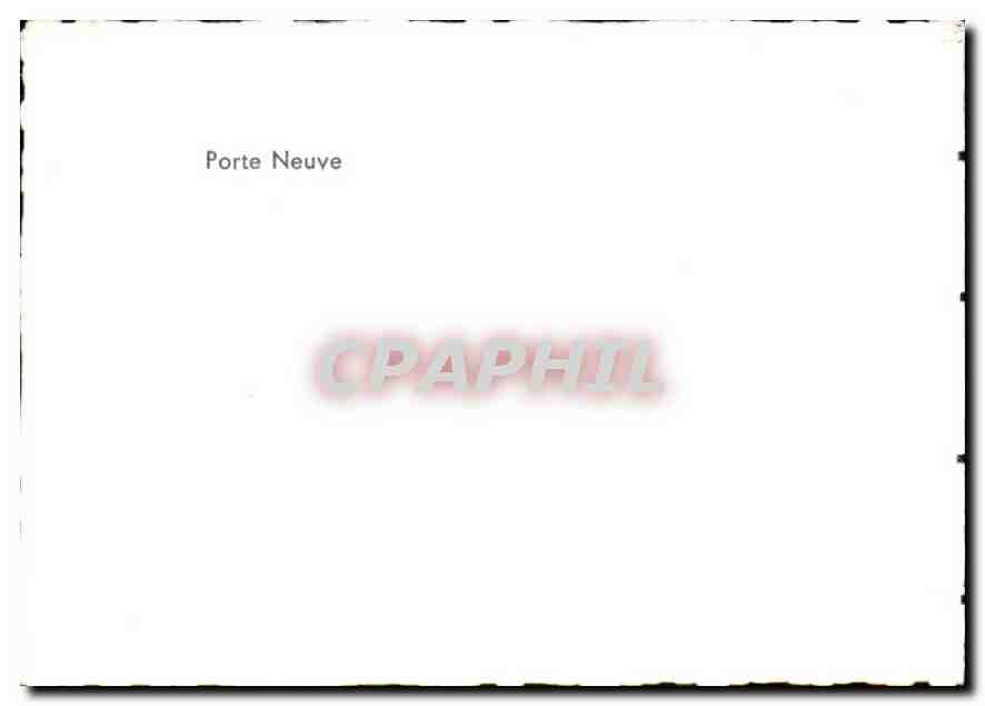 CPM Vezelay  Porte Neueve  — Verso