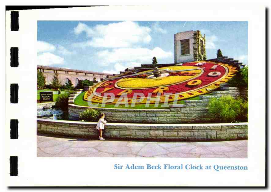 CPM Sir Adem Beck Floral Clock at Queenston 