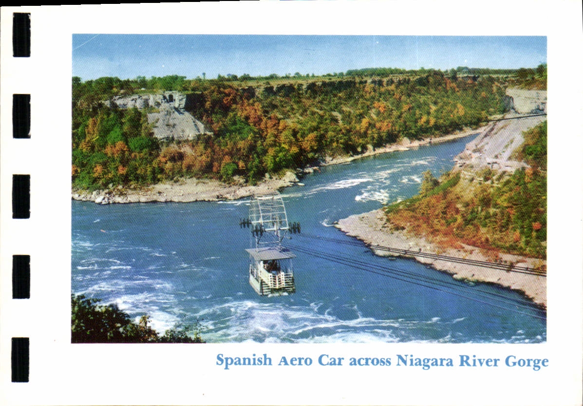 CPM Spanish Aero Car across Niagara River Gorge 