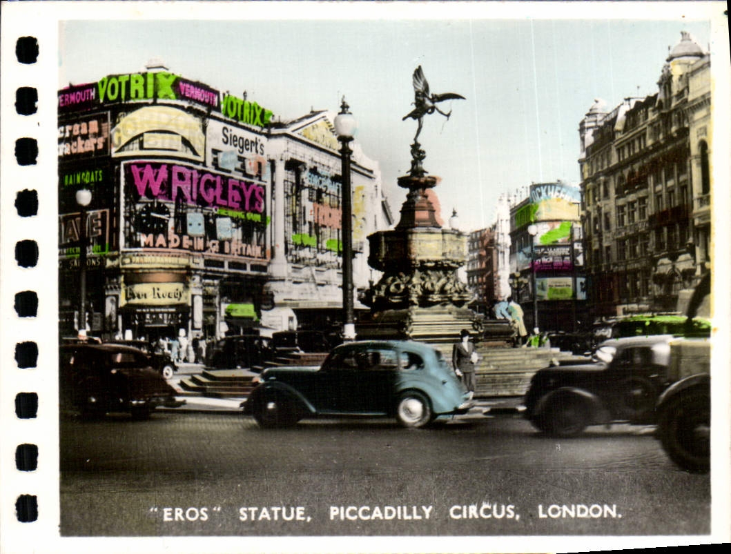 CPM Eros Statue Piccadilly Circus London 
