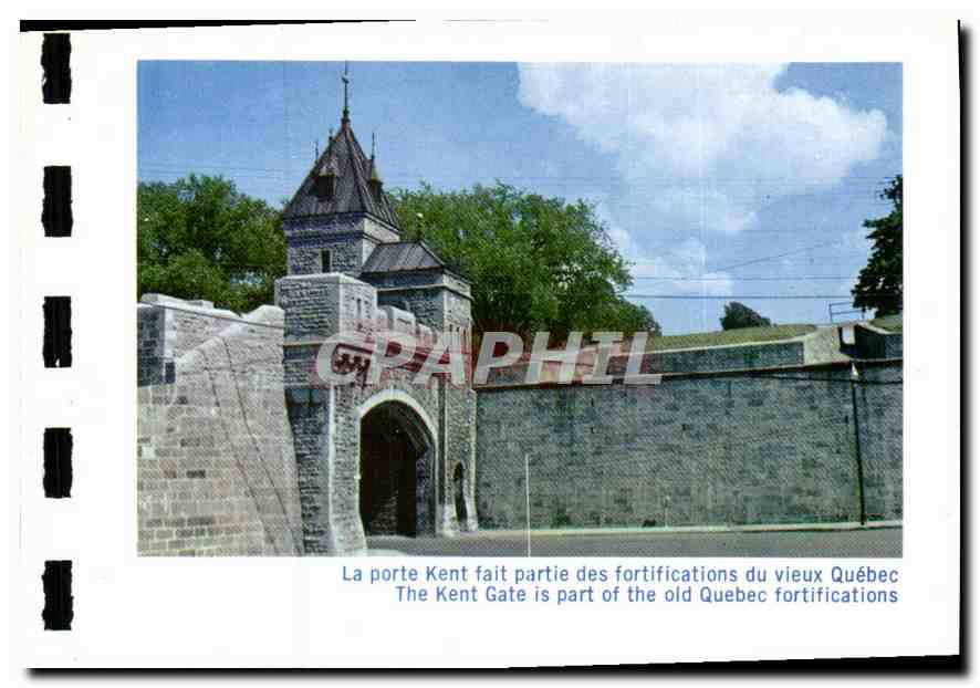 CPA La Porte Kent fait partie des fortifications du vieux Quebec 