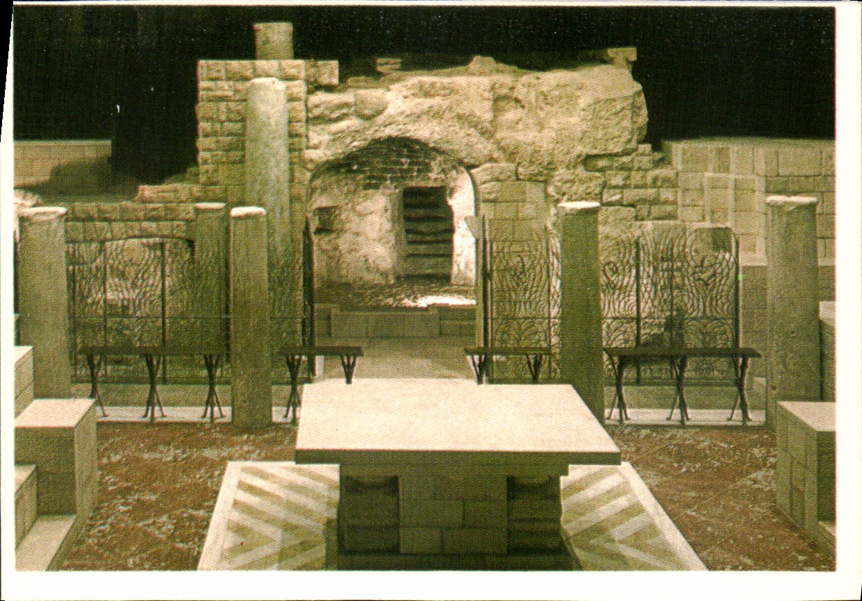 CPA Nazareth La Grotte de l'Annonciation un des endroits les plus saints du monde chretien 