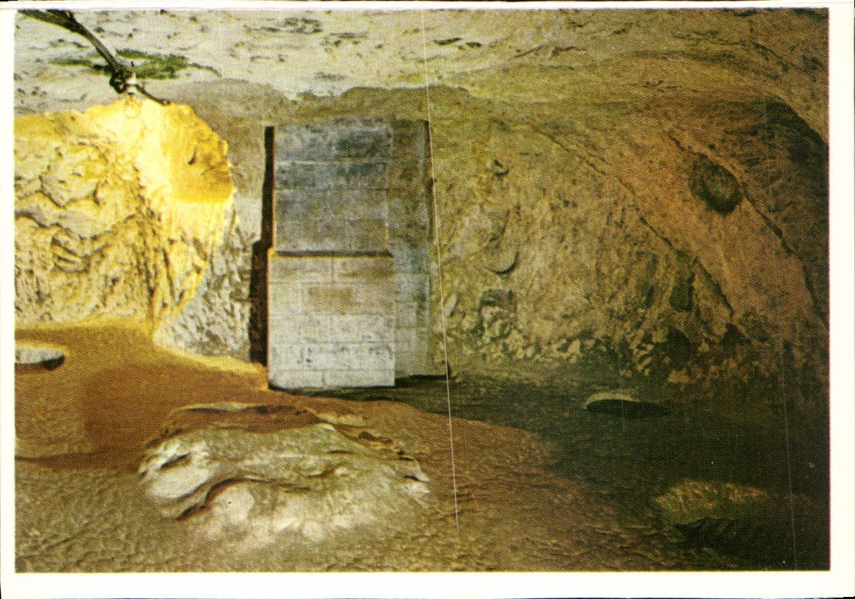 CPA Nazareth La Grotte de la Famille Sainte 