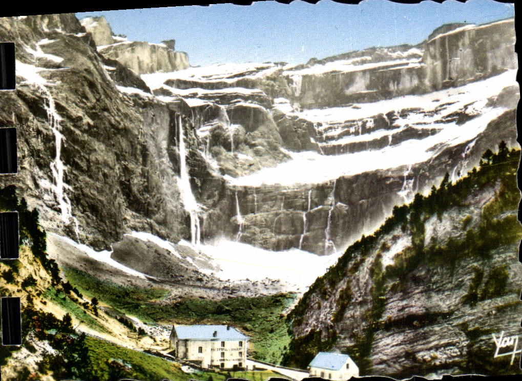 CPA Gavarnie Le Cirque et l'Hotel du Cirque 