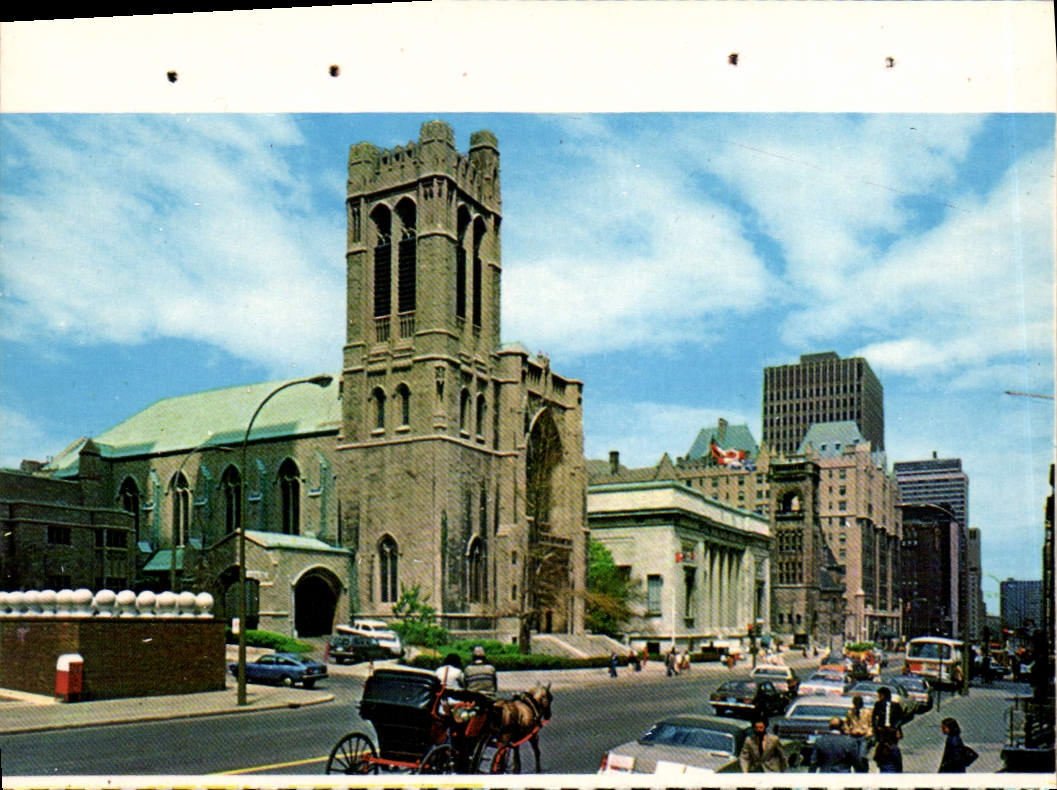 CPM Montreal Quebec La rue Sherbrooke est une des plus longues arteres de Montreal 