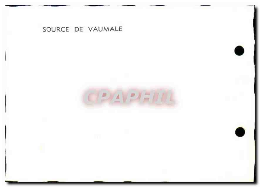 Source de Vaumale — panoramic view — Source de Vaumale — Back