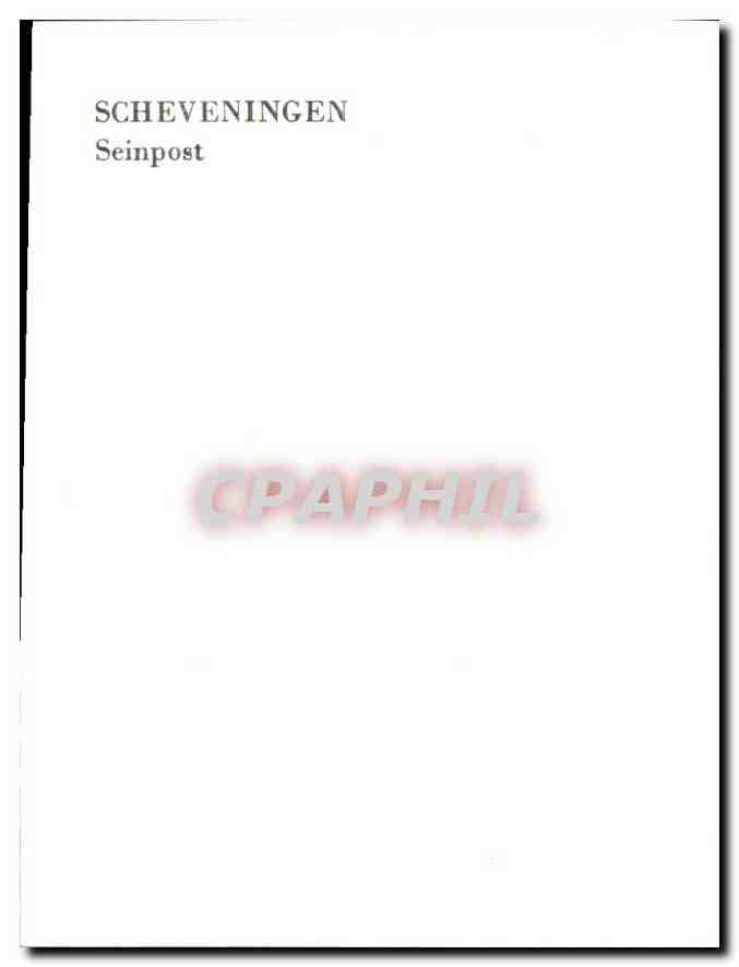 CPM Scheveningen Seinpost  — Rückseite
