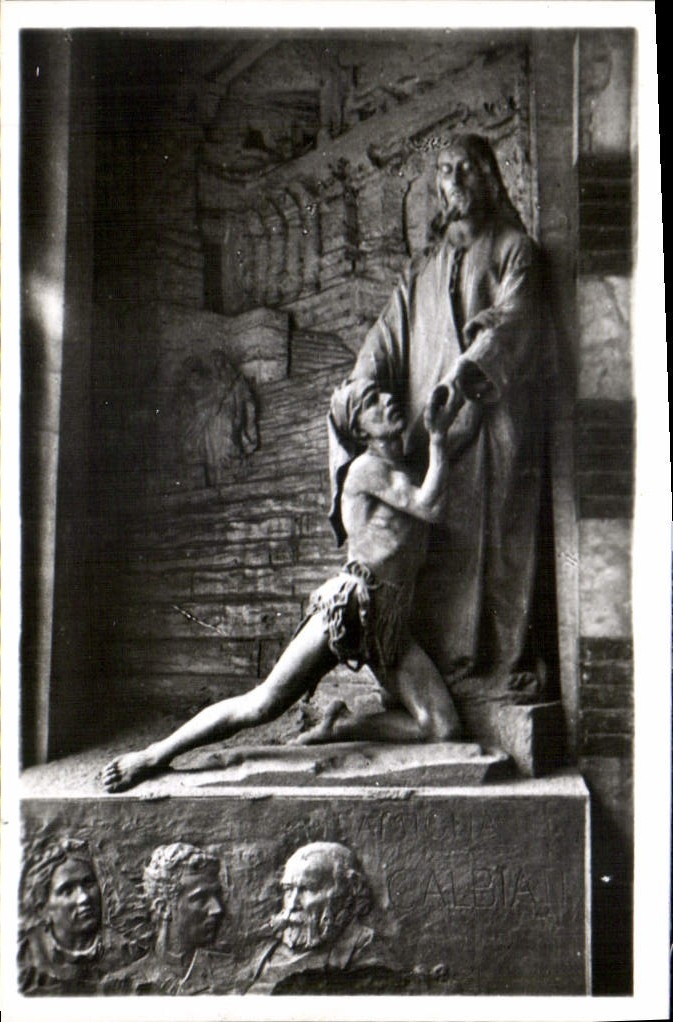 CPM Milano Cimitero Monumentale monument Galbiati 