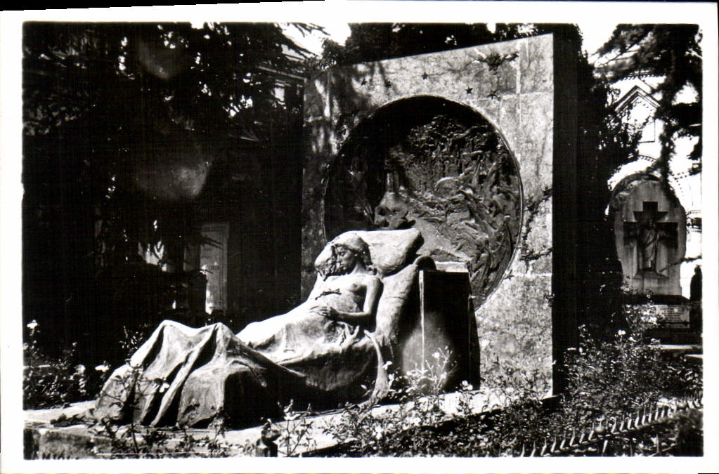 CPM Milano Cimitero Monumentale Famille Casati 