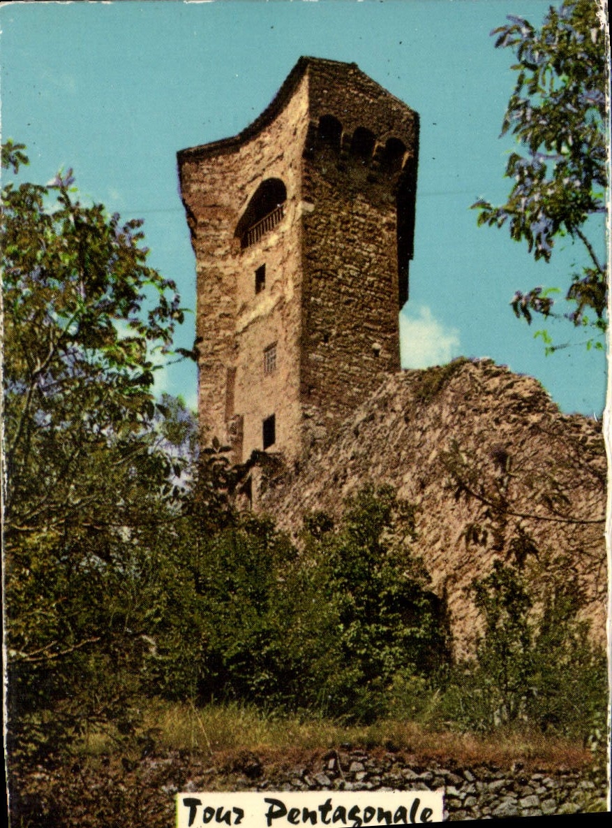 Tour Pentagonale — Castellane — CPAPHIL 11