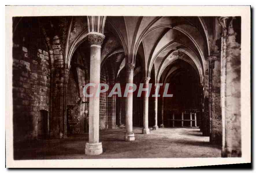 CPM Mont St Michel le Refectoire 