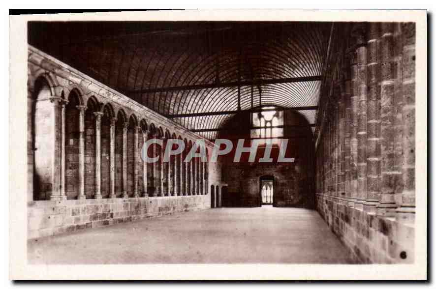 CPM Mont St Michel le refectoire 