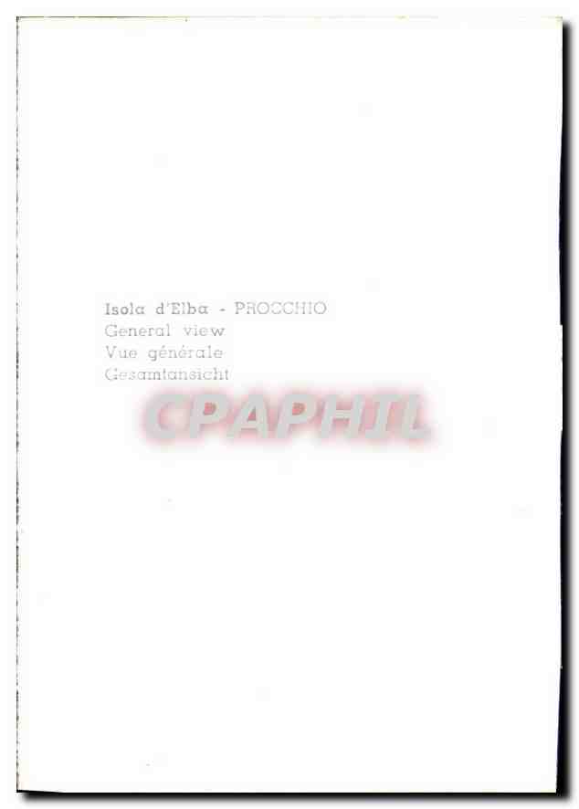CPM Procchio Panorama  — Rückseite