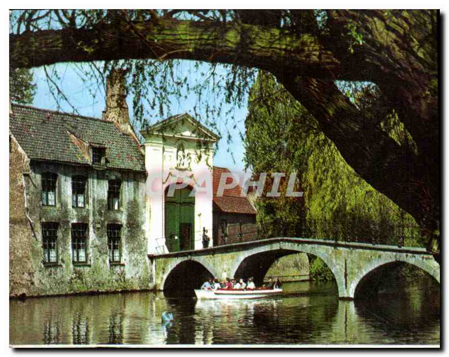 CPM Brugge Entree du Beguinage princier 