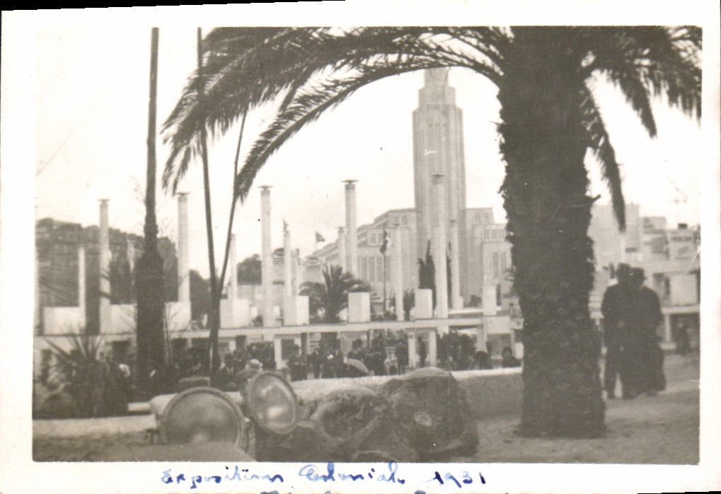 Photo Exposition coloniale 1931 Paris