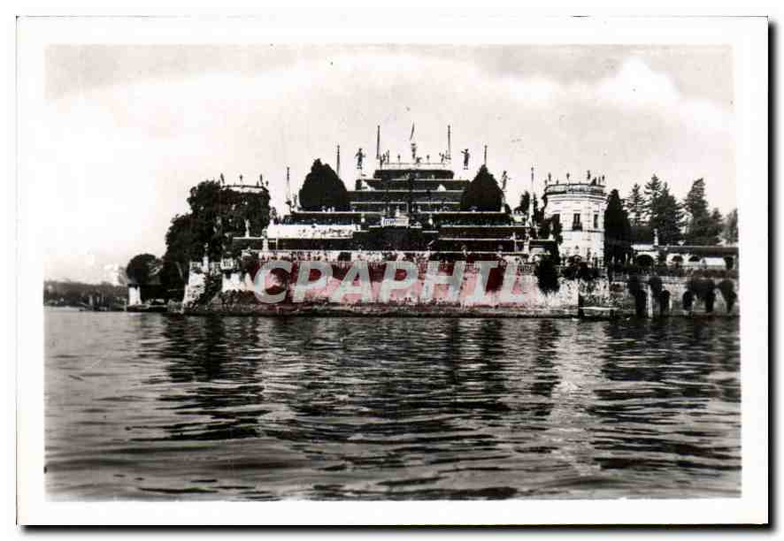CPM Lago Maggiore Isola Bella Giardino visto dal Lago 