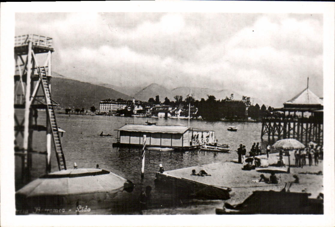 CPM Lago Maggiore Stresa Borromeo Lido 
