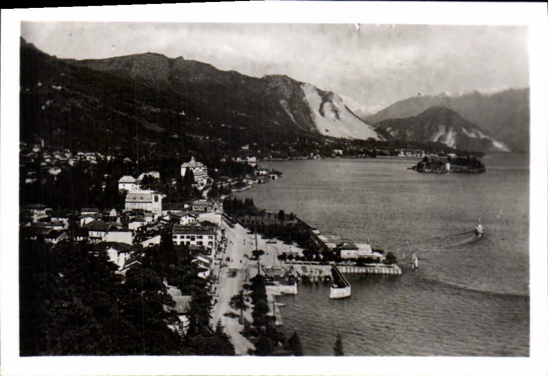 CPM Lago Maggiore Stresa Borromeo Panorama 