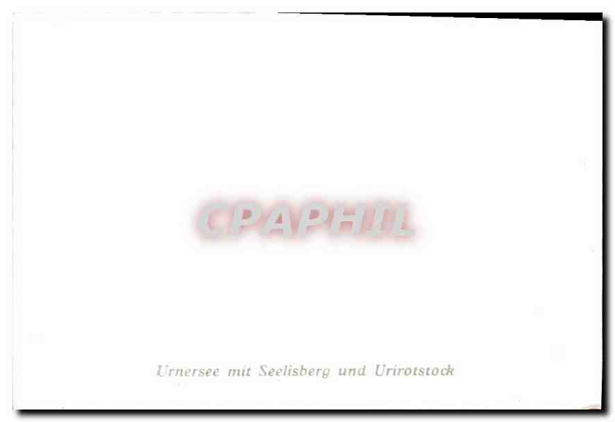 CPM Urnersee mit Seelisbeg und Urirotstock  — Rückseite