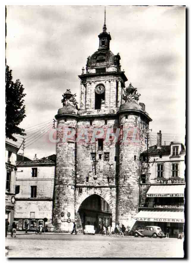CPM La Rochelle CH Mar la grande Horloge 