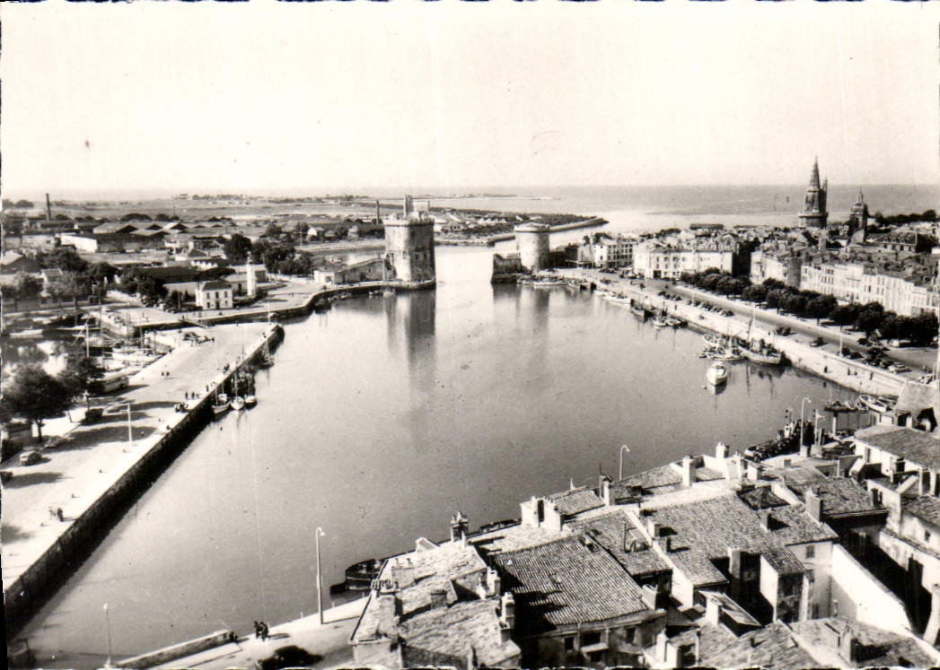 La Rochelle — Vue générale du Port — CPAPHIL 1875