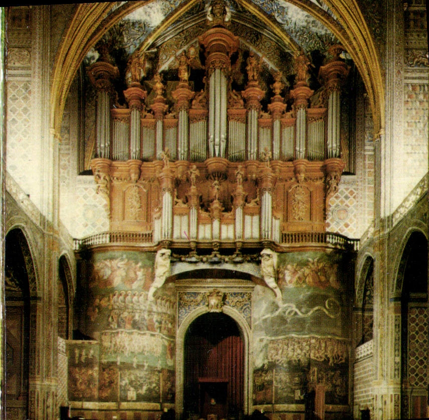 CPM Albi Tarn interieur de la Basilique Ste Cecile XIII S la Voute Peintures italiennes 1509 1514 le