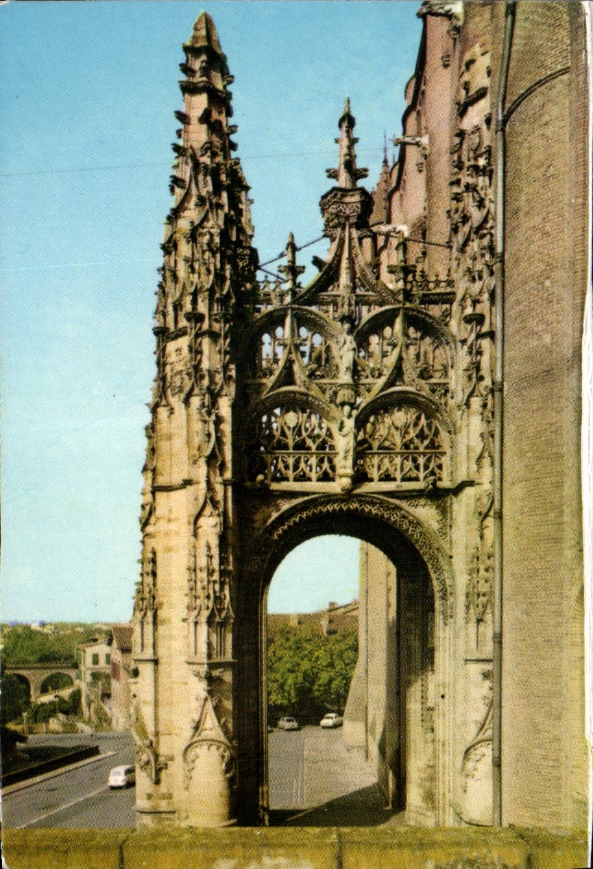 Albi — La Basilique Sainte-Cécile et le Baldacquin (XIIIe s.) — CPAPHIL n°9