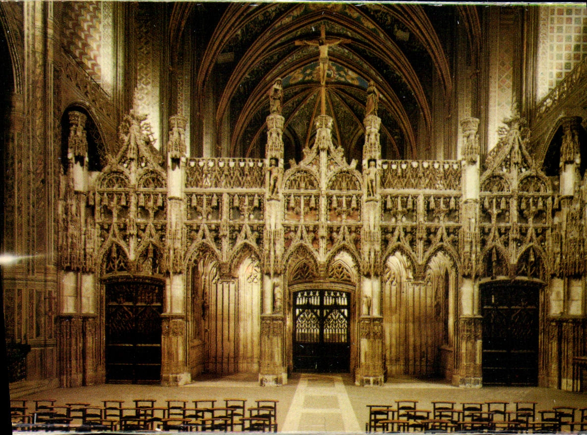 CPM Albi Tarn la Basilique Ste Cecile XIII S le Jube 