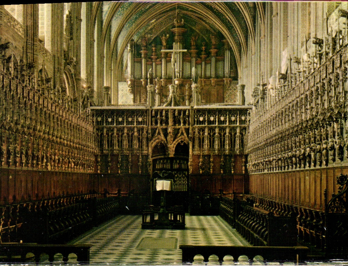 Albi (Tarn) — Intérieur de la Basilique Ste-Cécile — XIIIe s. / XVe et XVIe s.