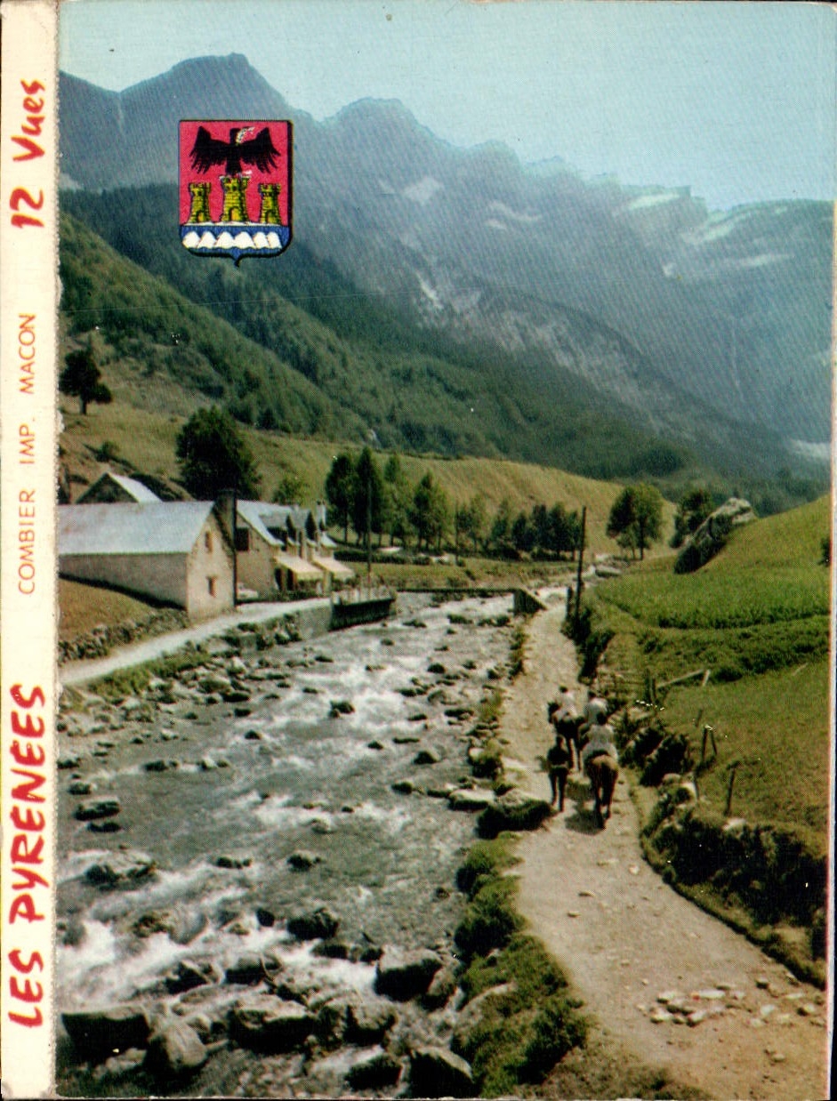 CPM Les Pyrenees Gavarnie Cirque de Gavarnie excursion au bord du Gave 