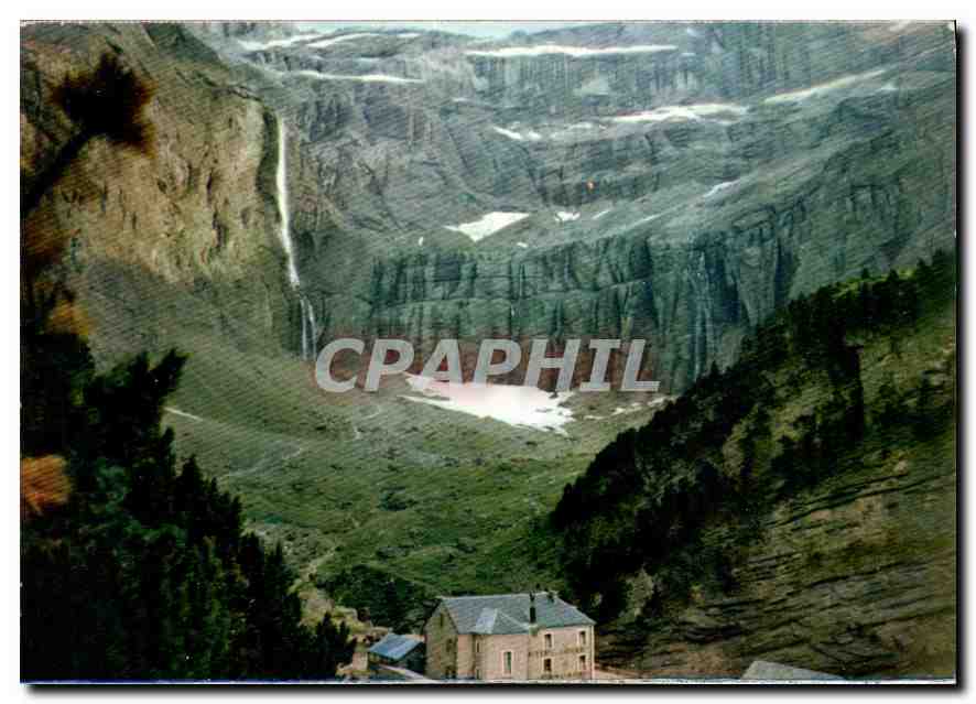 Gavarnie - Cirque de Gavarnie et la Grande Cascade — CPAPHIL