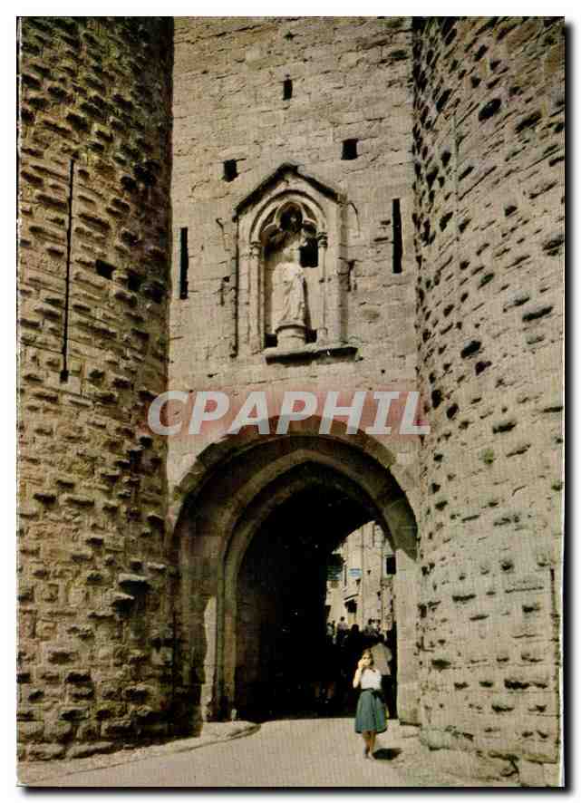 Porte Narbonnaise — Cité de Carcassonne (Aude) — CPAPHIL