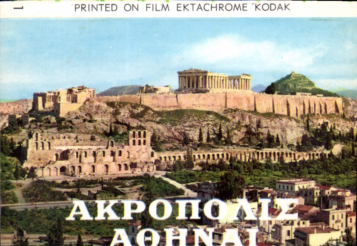 CPM Athenes Acropole l'Acropole vue de la colline Rhilopappou 