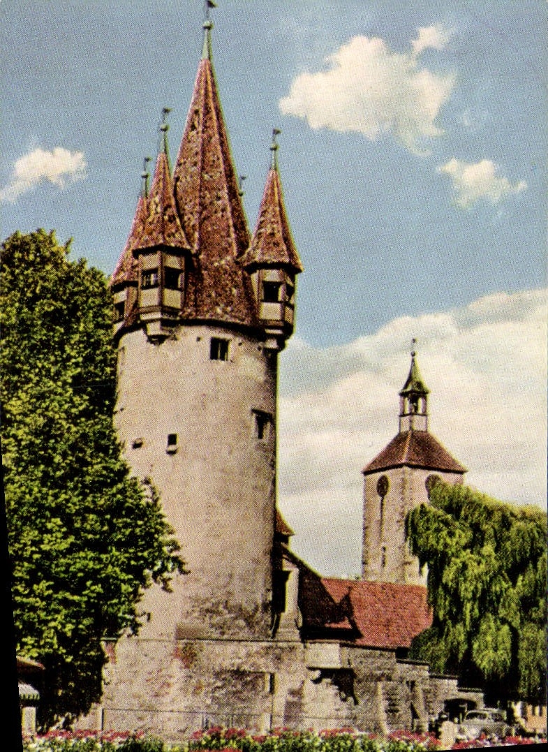 CPM Landau im Bodensee Diebsturn und Peterskirche 