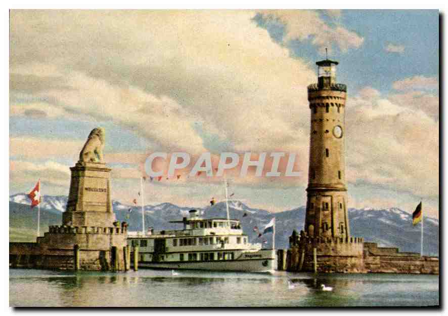 CPM Landau im Bodensee Hafeneinfahrt 