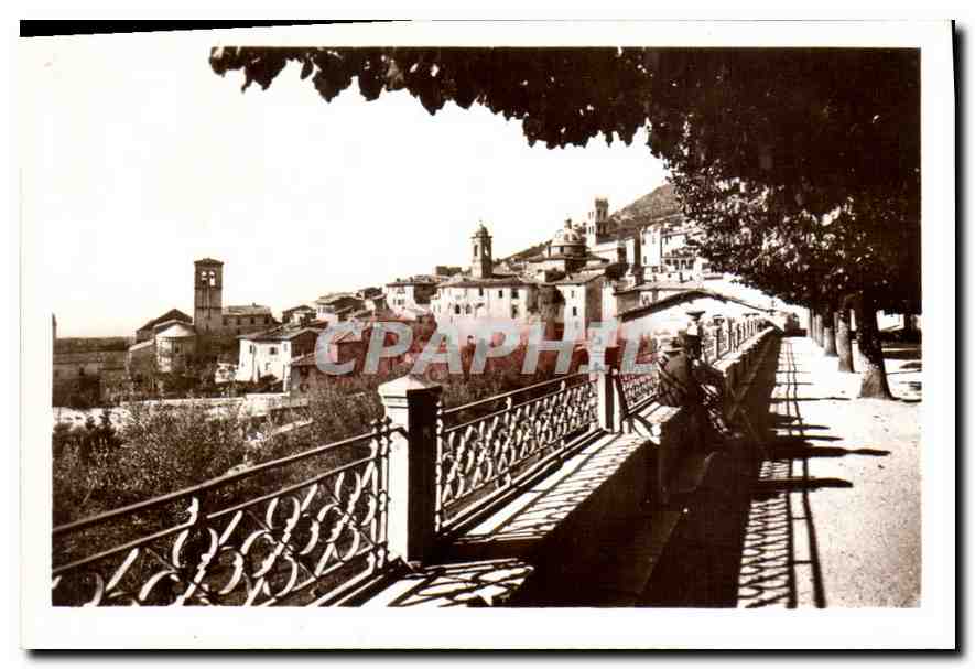 CPM Assisi panorama parziale da Piazza S Chiara 