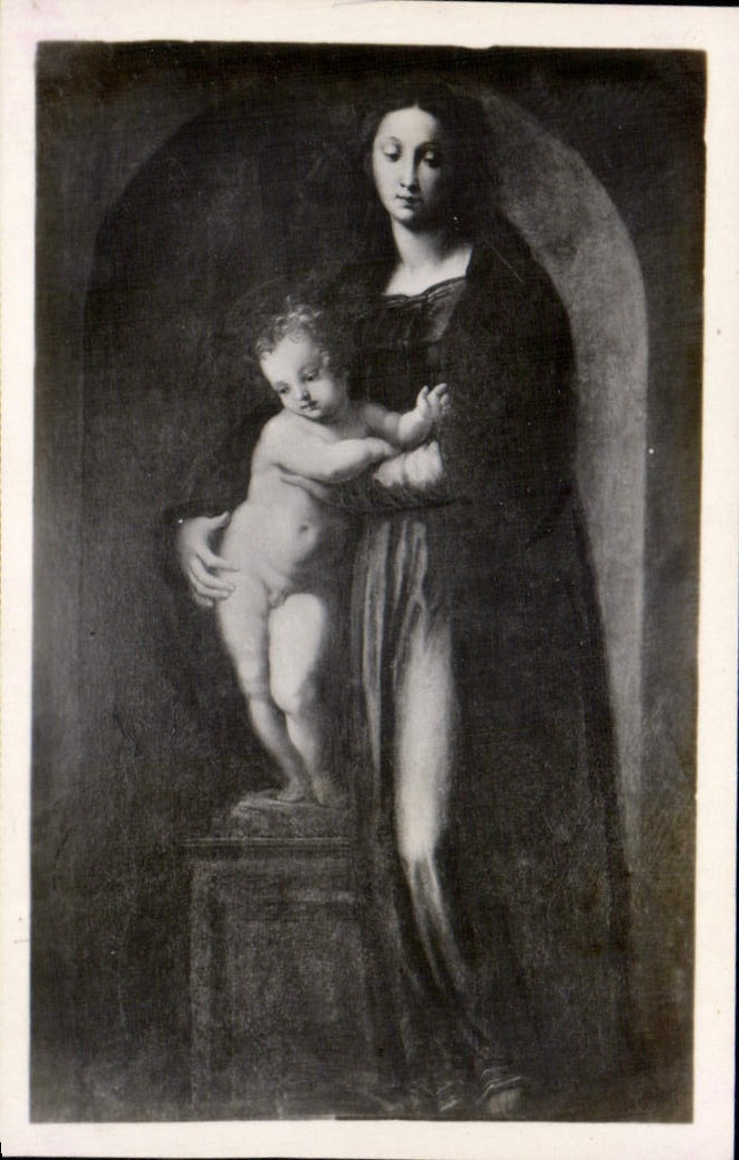 CPM Pisa Interno del Duomo la Madonna col Bambino 