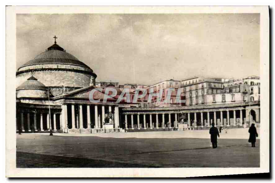 CPM Napoli Piazza Plebiscito e Chiesa di S Francesco da Paola 