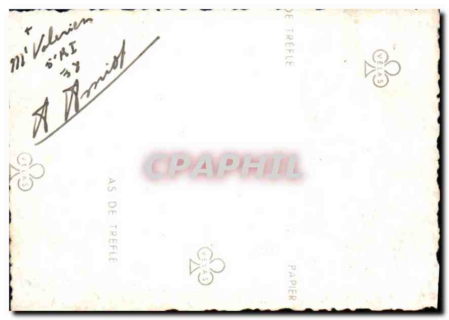 Photo Mt Valerien Militaria  — Rückseite