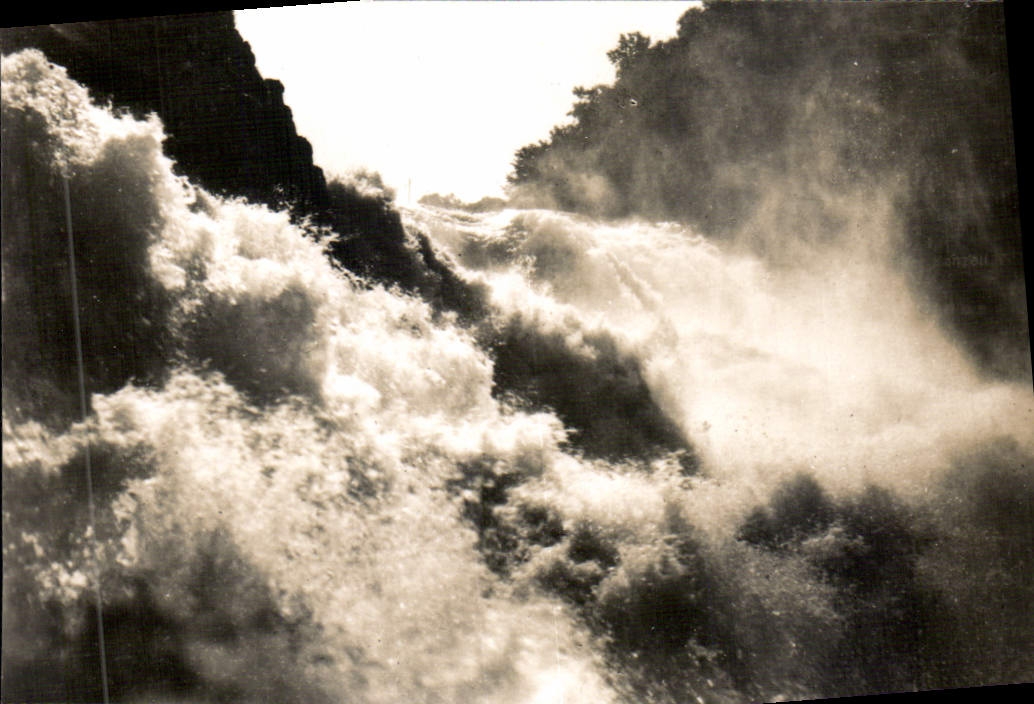 CPM Der Rheinfall vom mittleren Felsen aus 