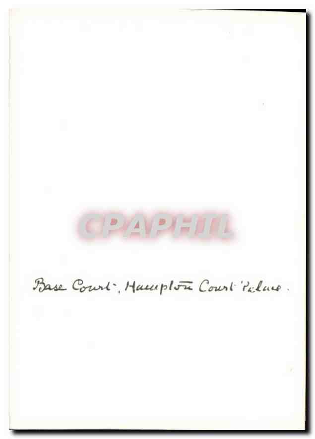 CPM Hampton Court Palace — Rückseite