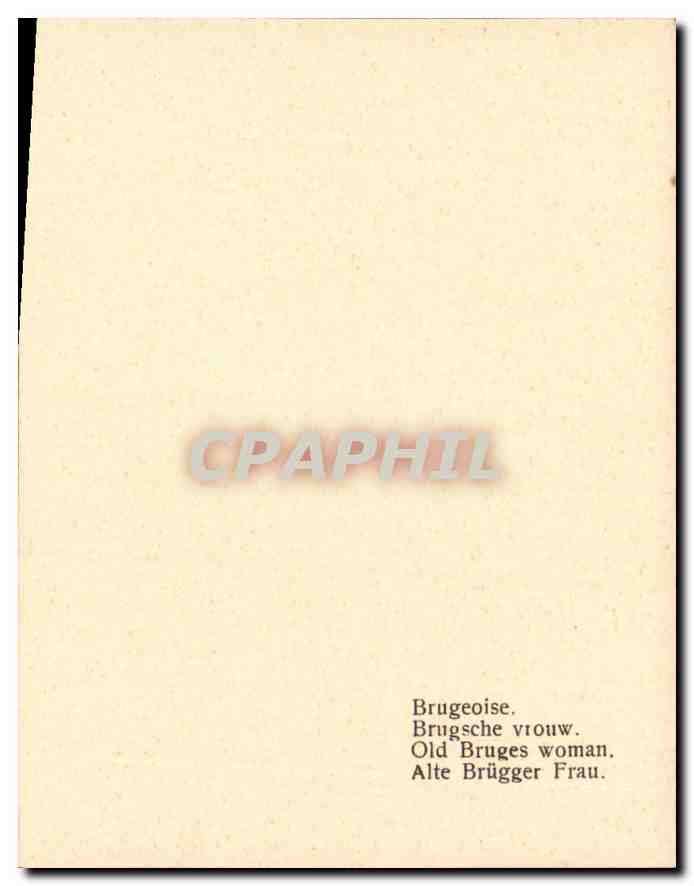 CPM Bruges Brugeoise  — Rückseite