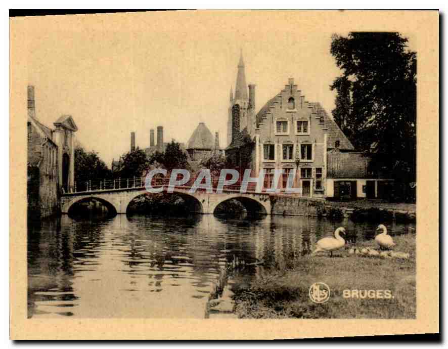 CPM Bruges Pont du Beguinage et Presbytere 