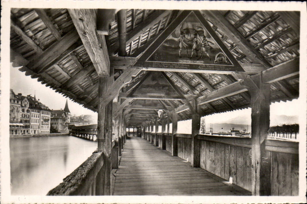 CPM Lucerne Chapel Bridge 